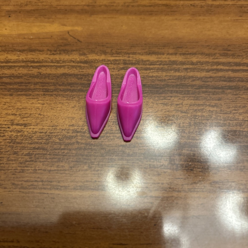 Barbie Fushia Pink‎ Slip On Loafer Shoes Indonesia